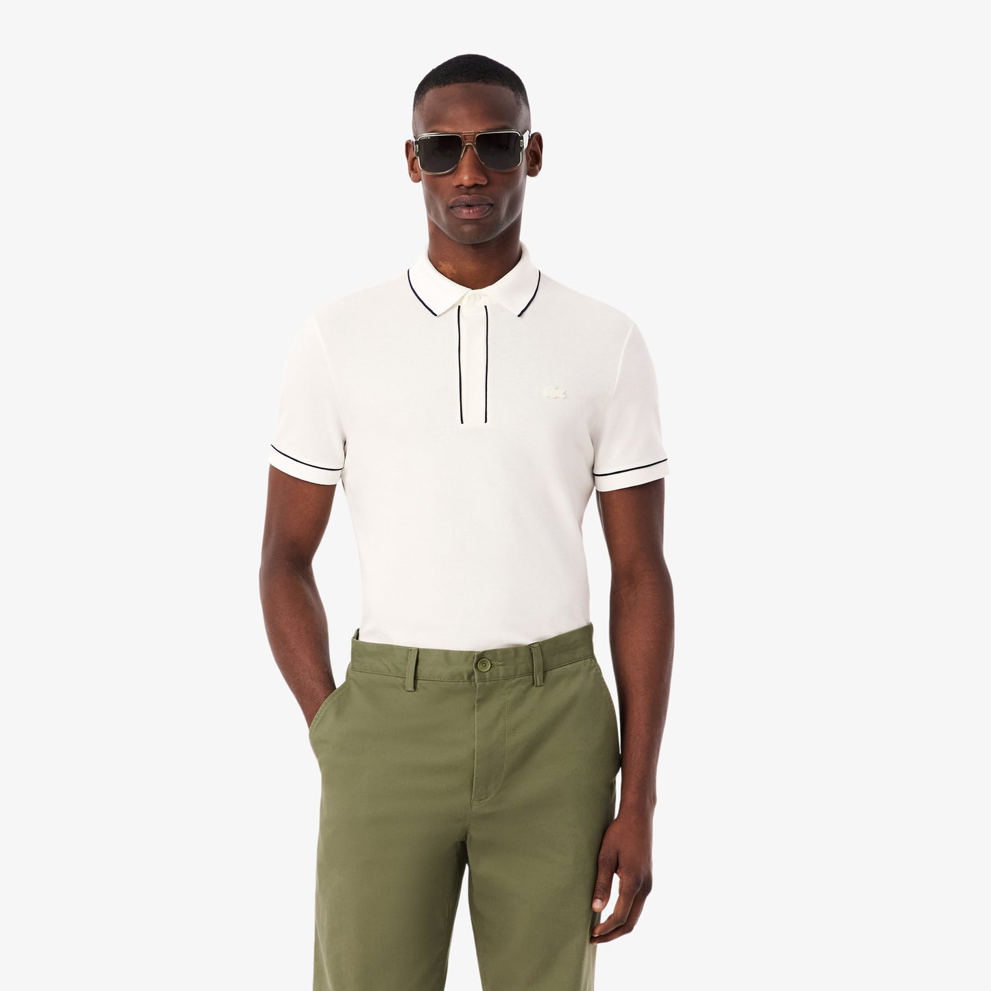 Regular Fit Paris Stretch Piqué Polo Shirt