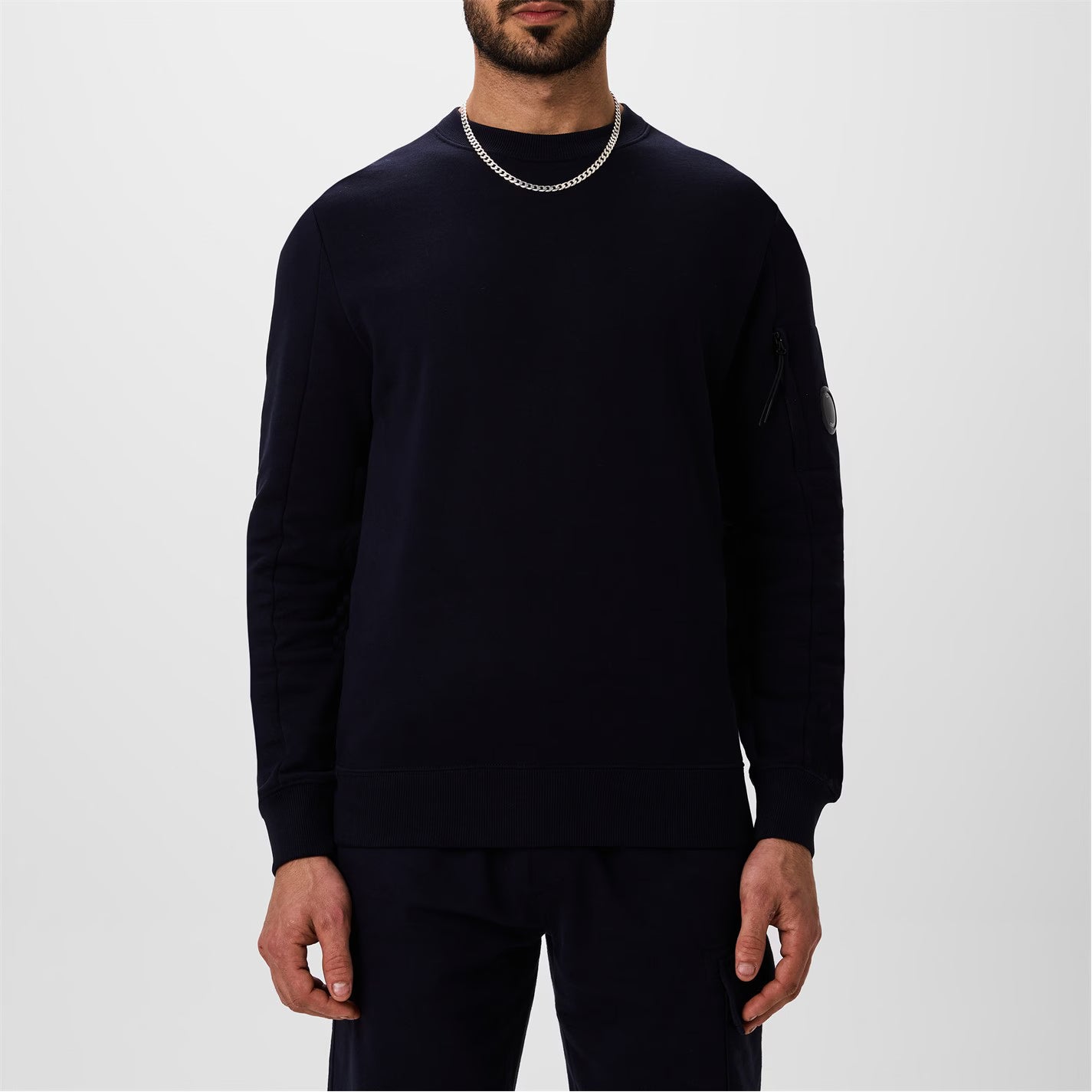 CP COMPANY Men's Lens Crew-neck Sweatshirt