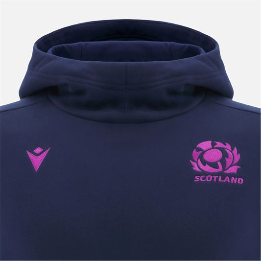 Macron Scotland Rugby Travel Hoodie 2025 Juniors’