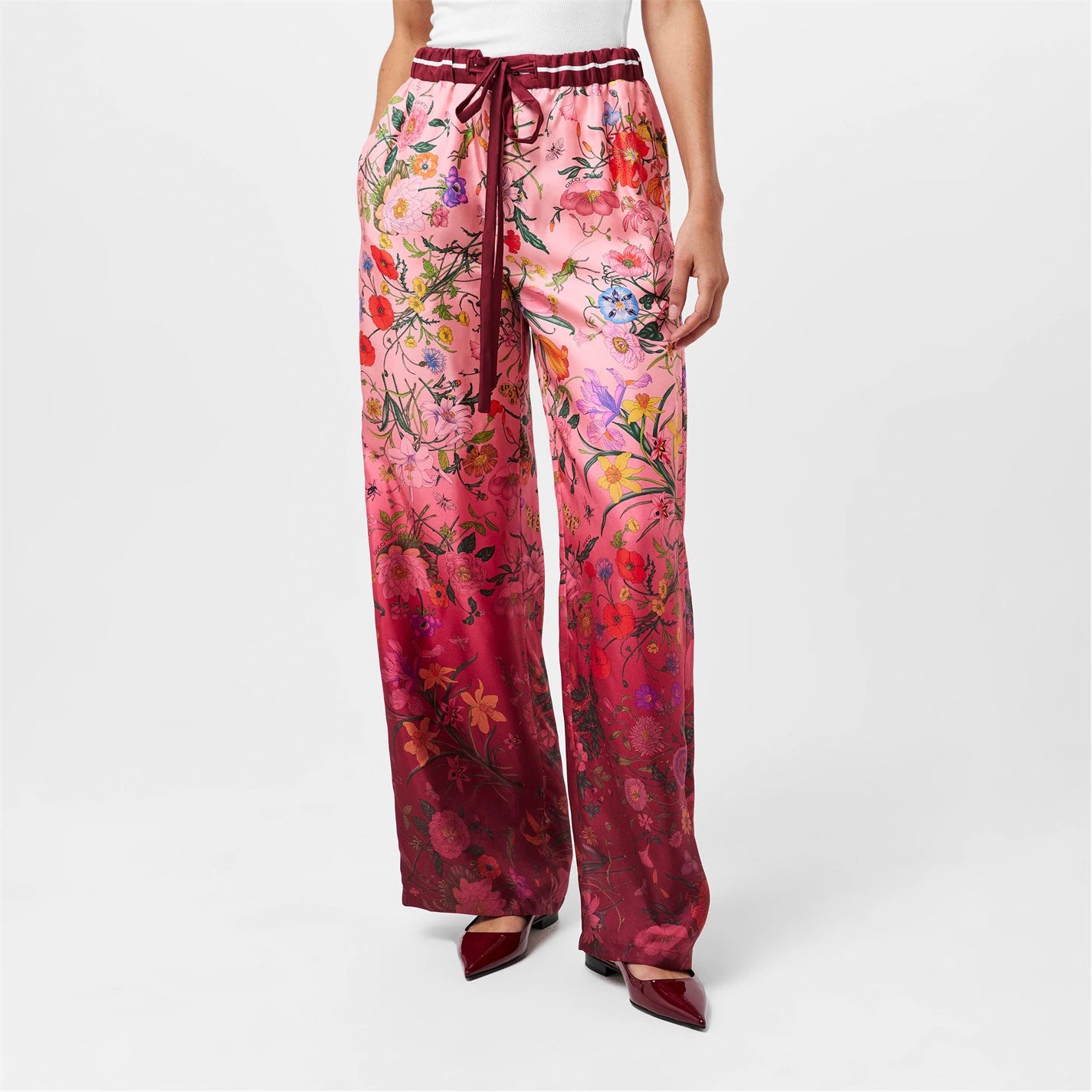 Women's High Waisted Wide Leg Trousers