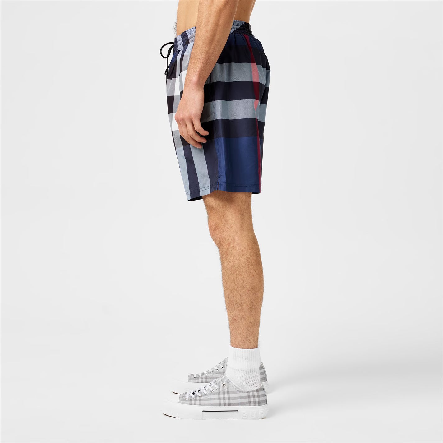 Men's Check Swim Shorts