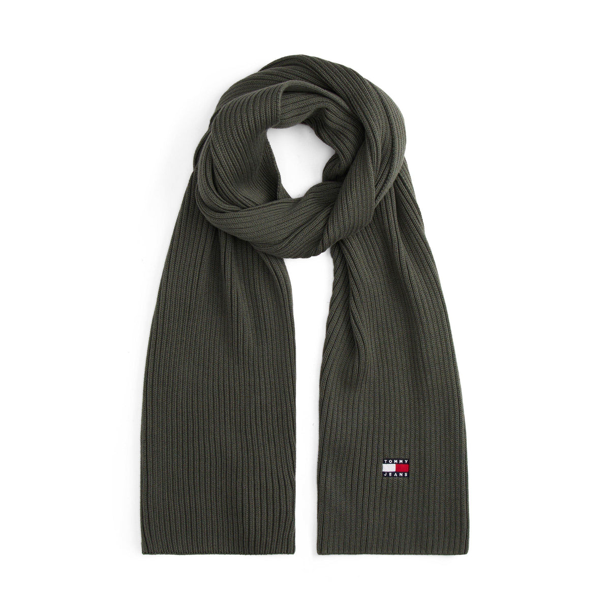 Tommy Jeans Heritage Rib-Knit Scarf