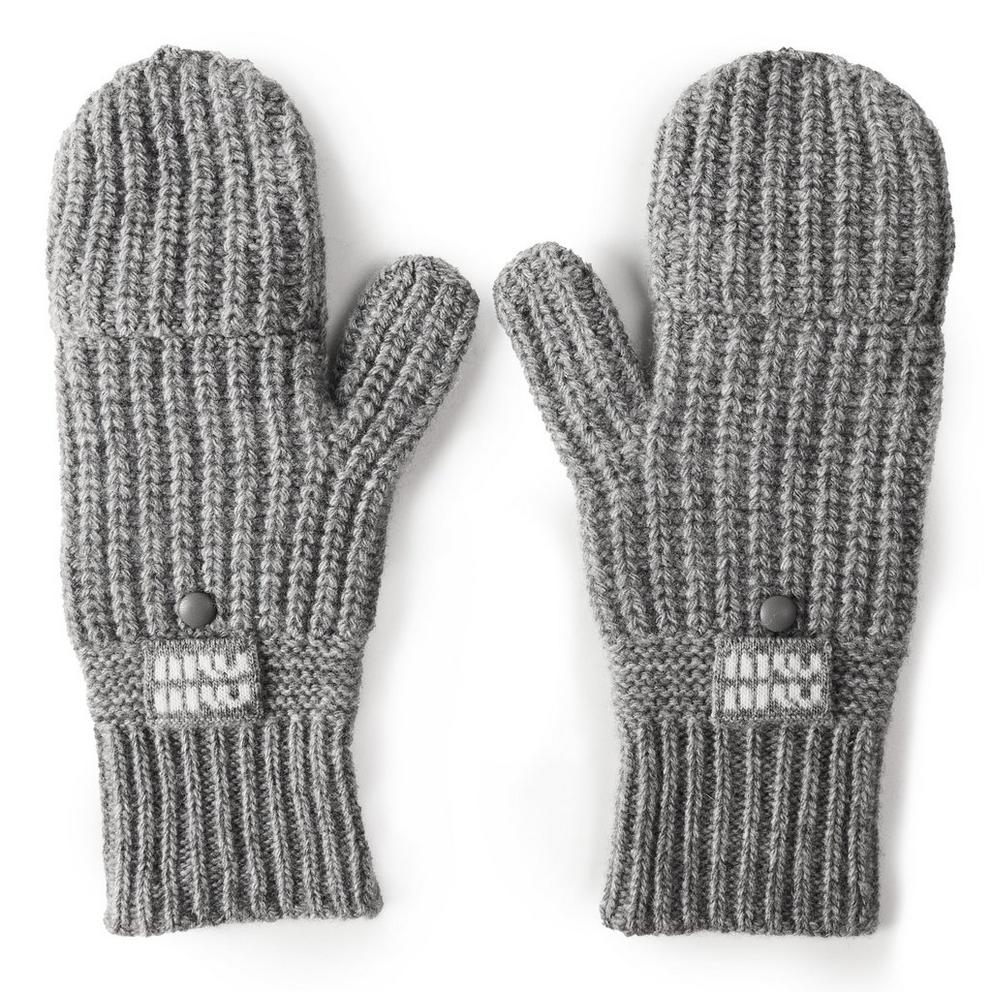 Miu Miu Miu Cashmere Gloves Ld64