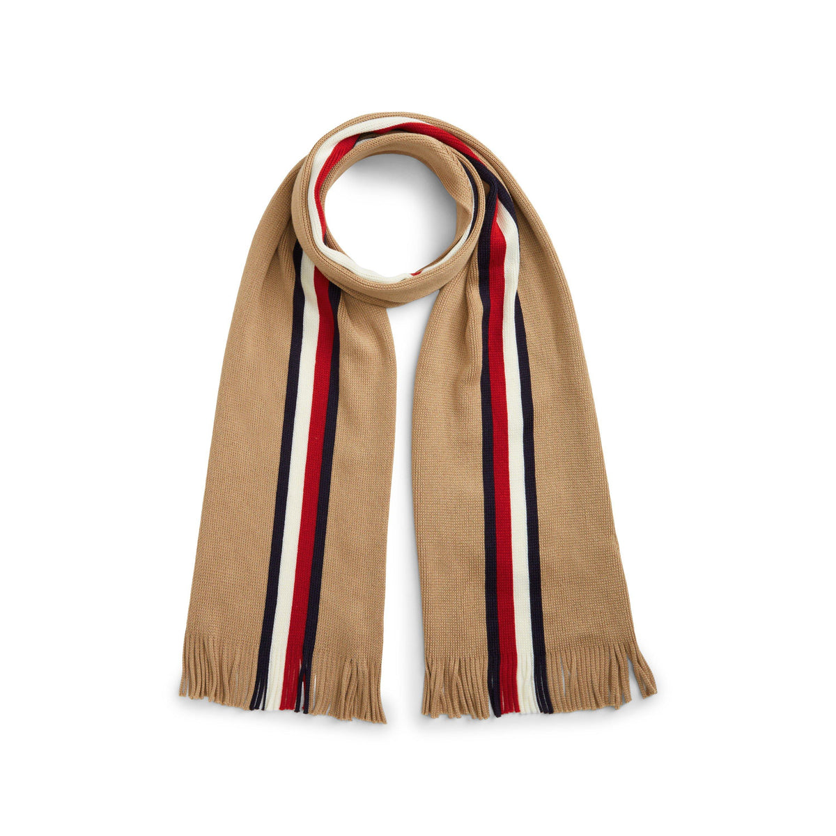 Tommy Hilfiger Global Stripe Wool Blend Scarf