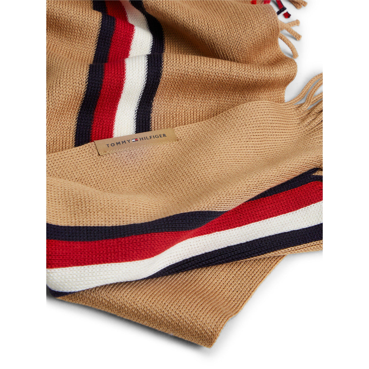 Tommy Hilfiger Global Stripe Wool Blend Scarf