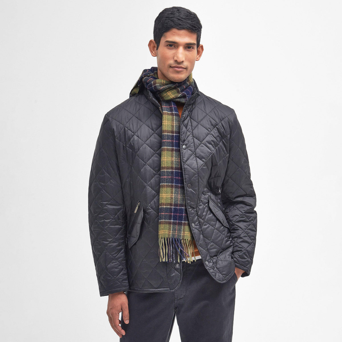 Barbour Tartan Lambswool Scarf