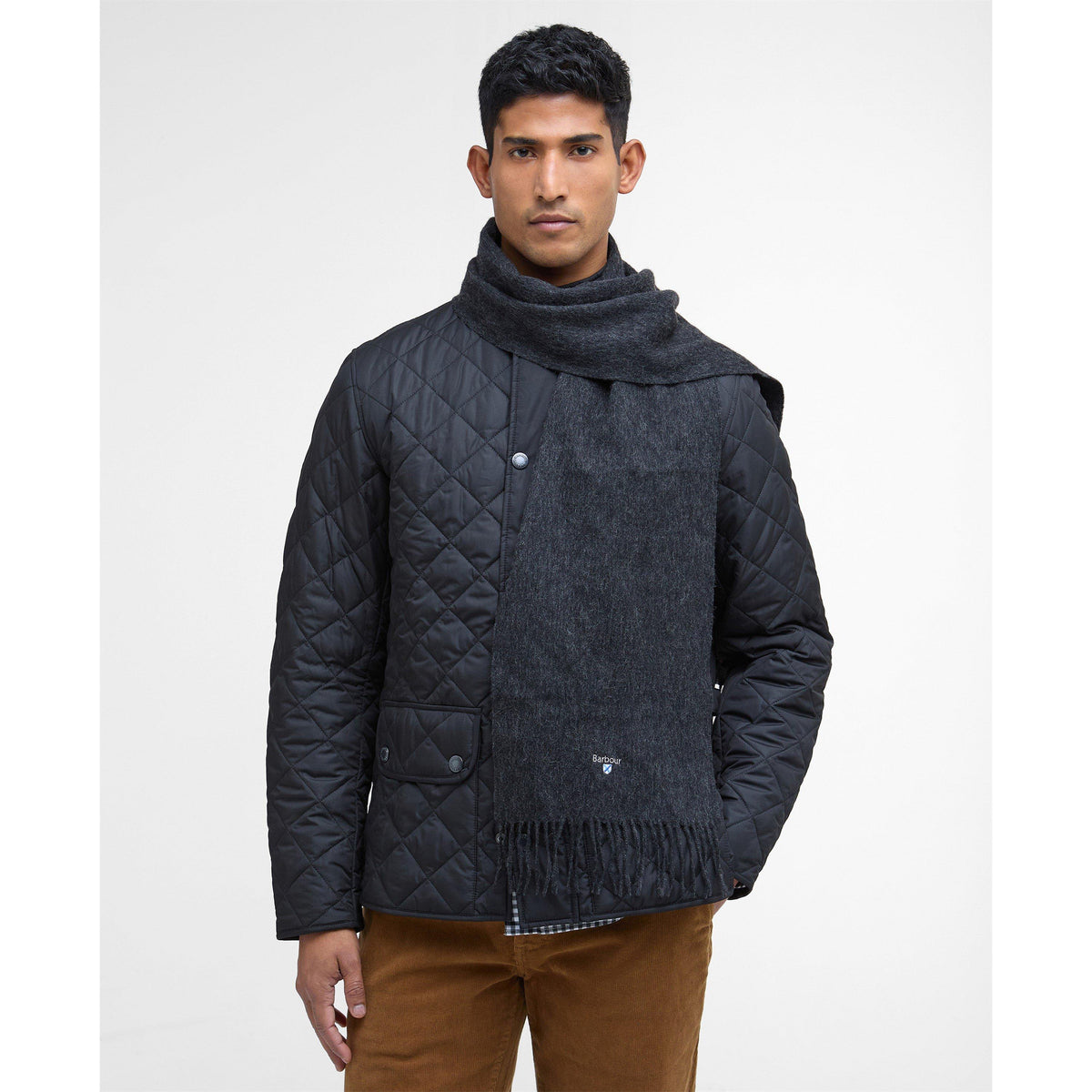 Barbour Plain Lambswool Scarf