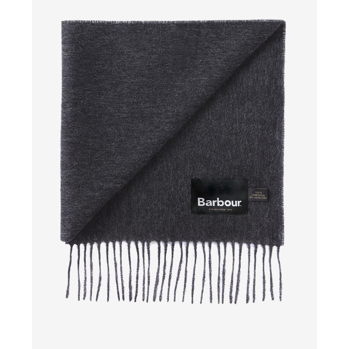 Barbour Plain Lambswool Scarf