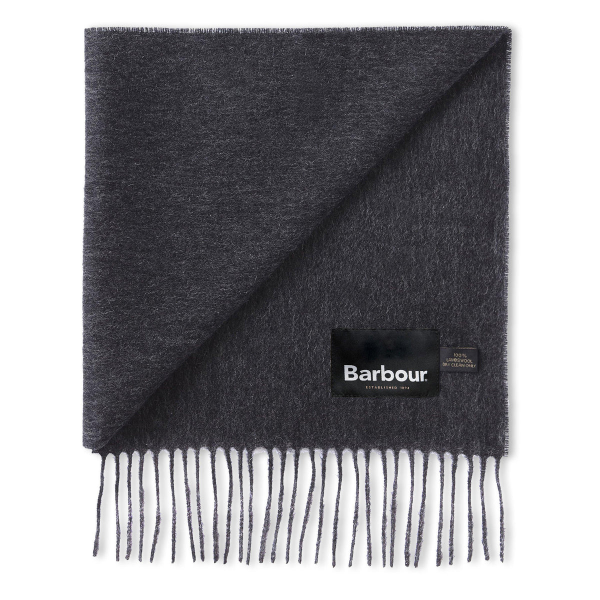 Barbour Plain Lambswool Scarf