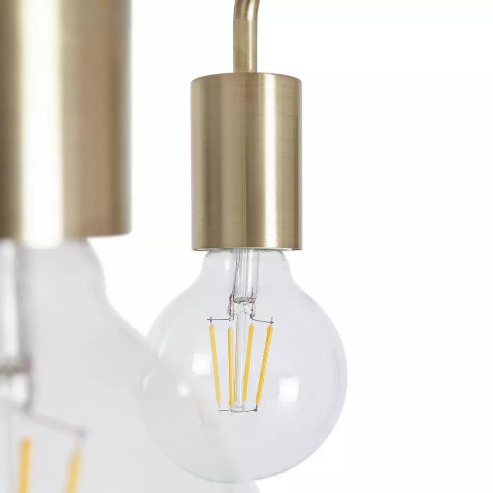 Argos Home Rayner 3 Light Flush Ceiling Light - Brass