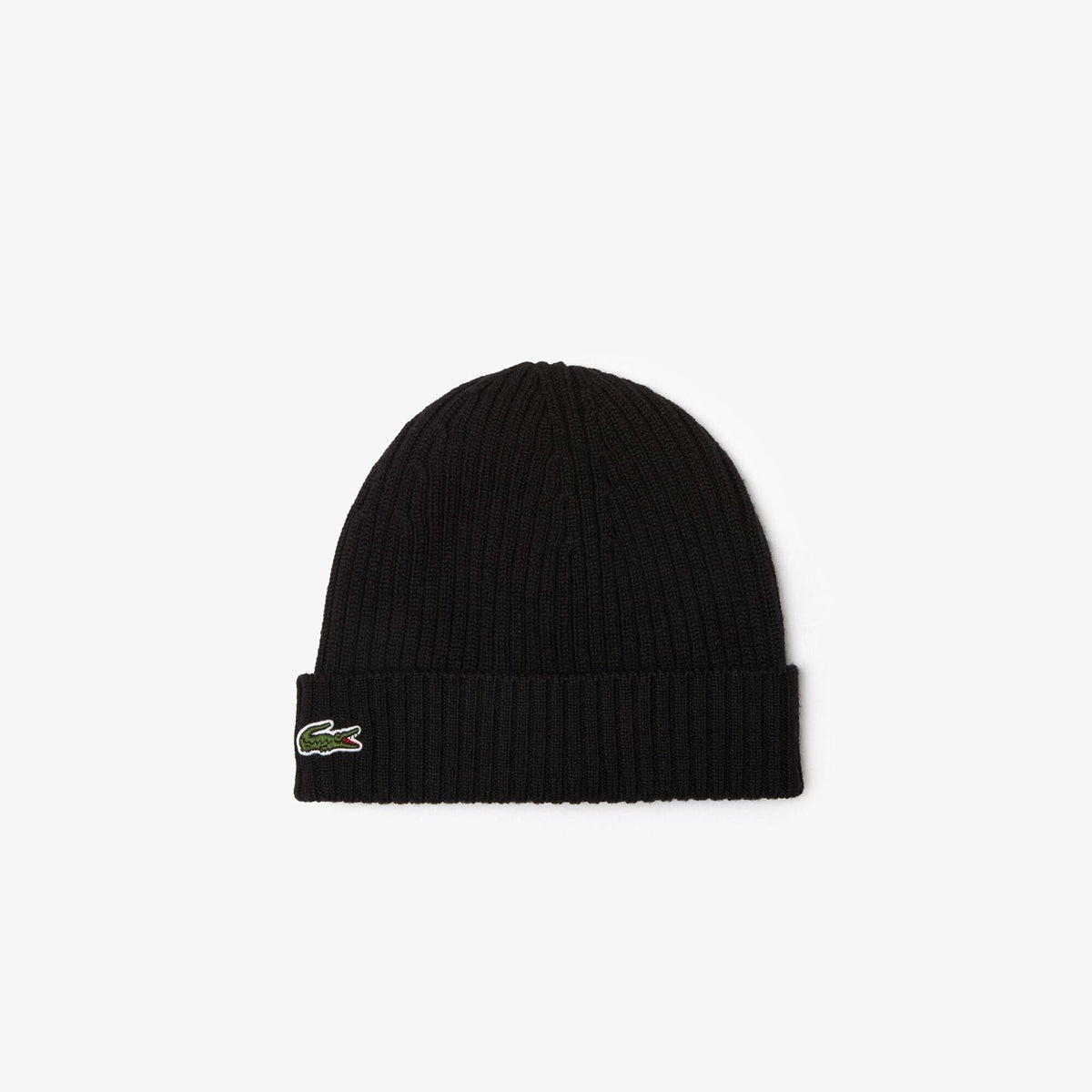 Lacoste Men's Ribbed Knitted Beanie