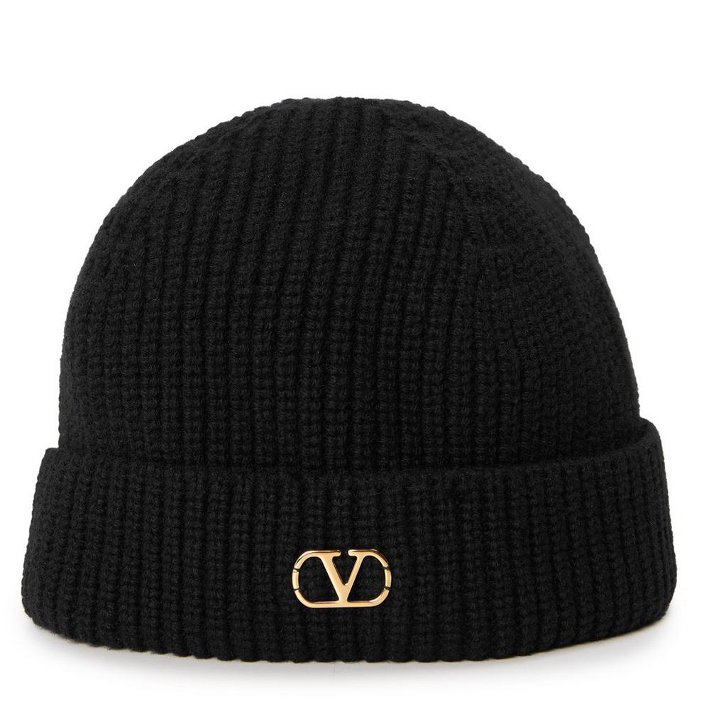 Valentino Garavani Val Knitted Beanie Sn64