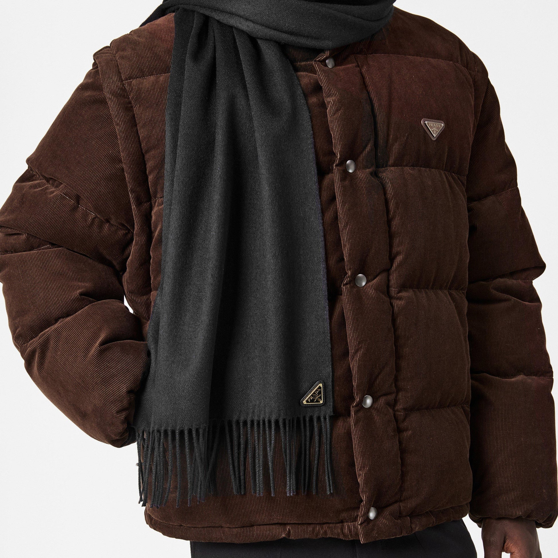 Prada Logo Midweight Scarf