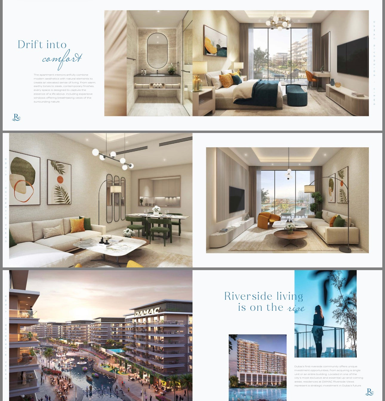 Damac Riverside 1 | 2 Bedroom Ultra Luxury Residences — Resort Scale Amenities — Dubai Investment Park UAE