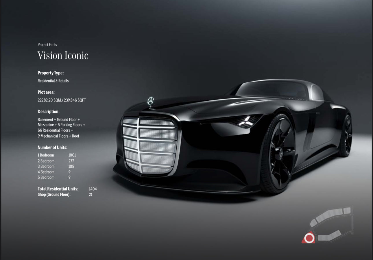 Mercedes Benz City Studio 1-2-3-4-5 Bedroom Ultra Luxury Residences and Penthouses