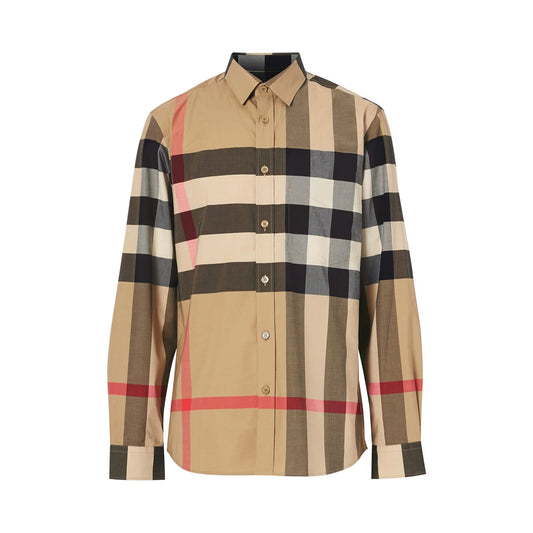 BURBERRY Somerton Long Sleeved Shirt