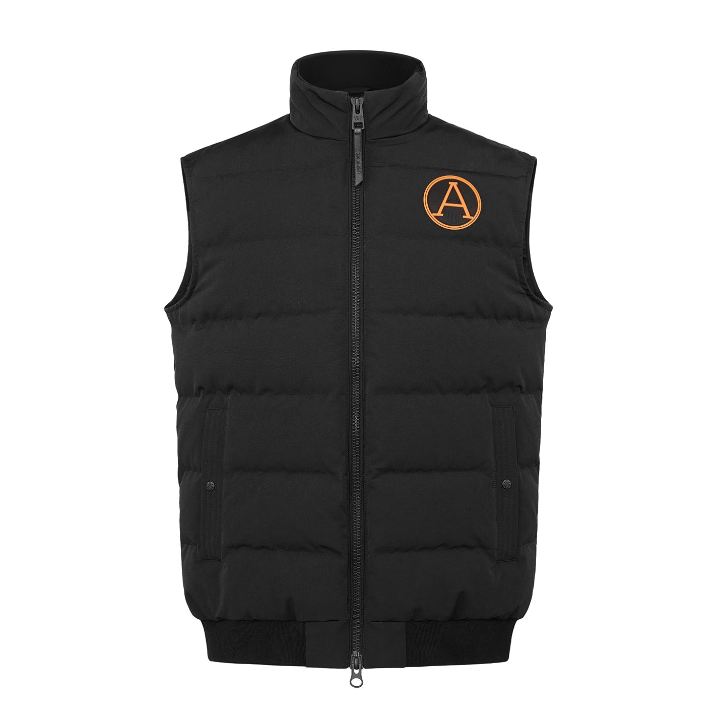 Men's Muskox Baffle Stitching Stand Collar Gilet