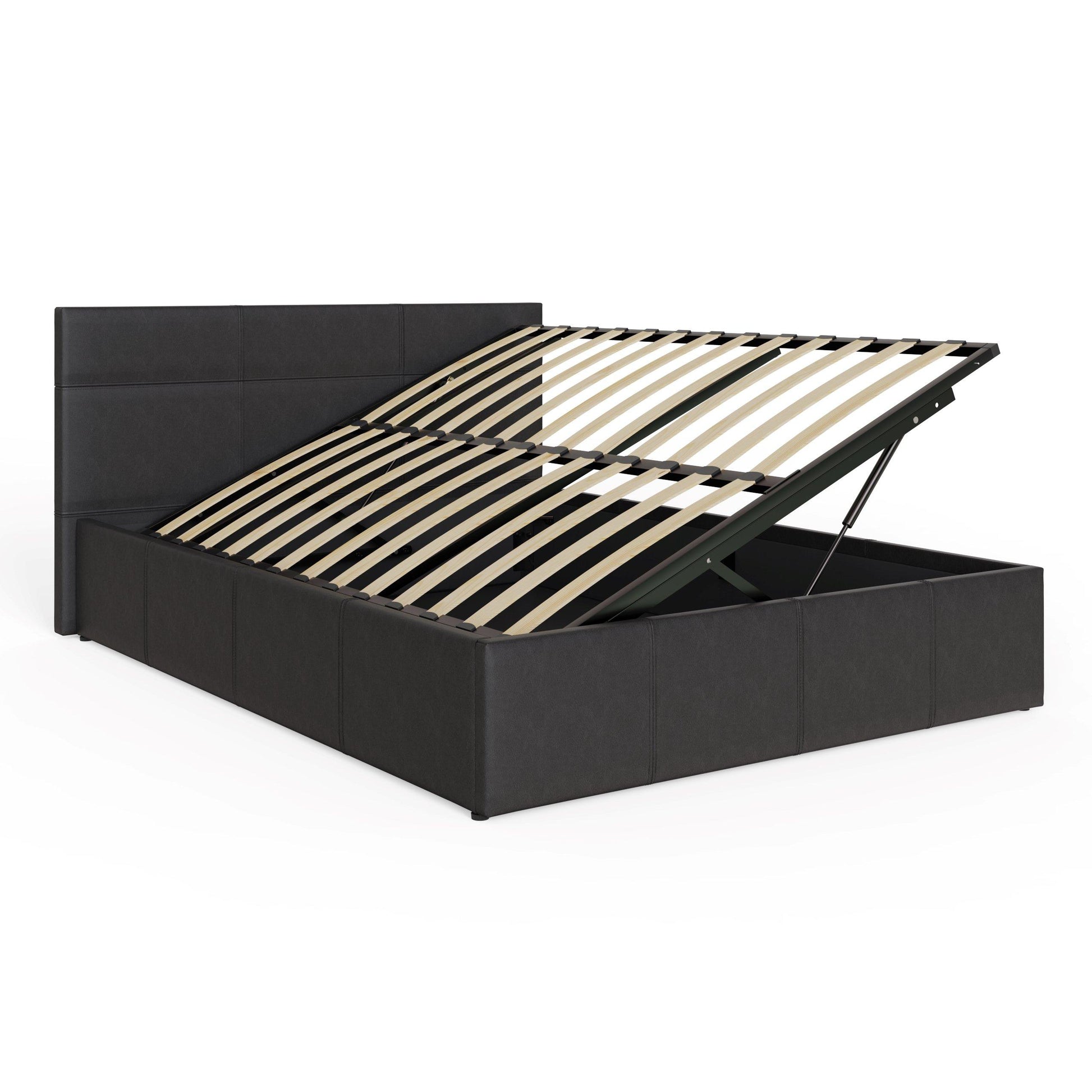 GFW Side Lift Ottoman 90Cm Natural