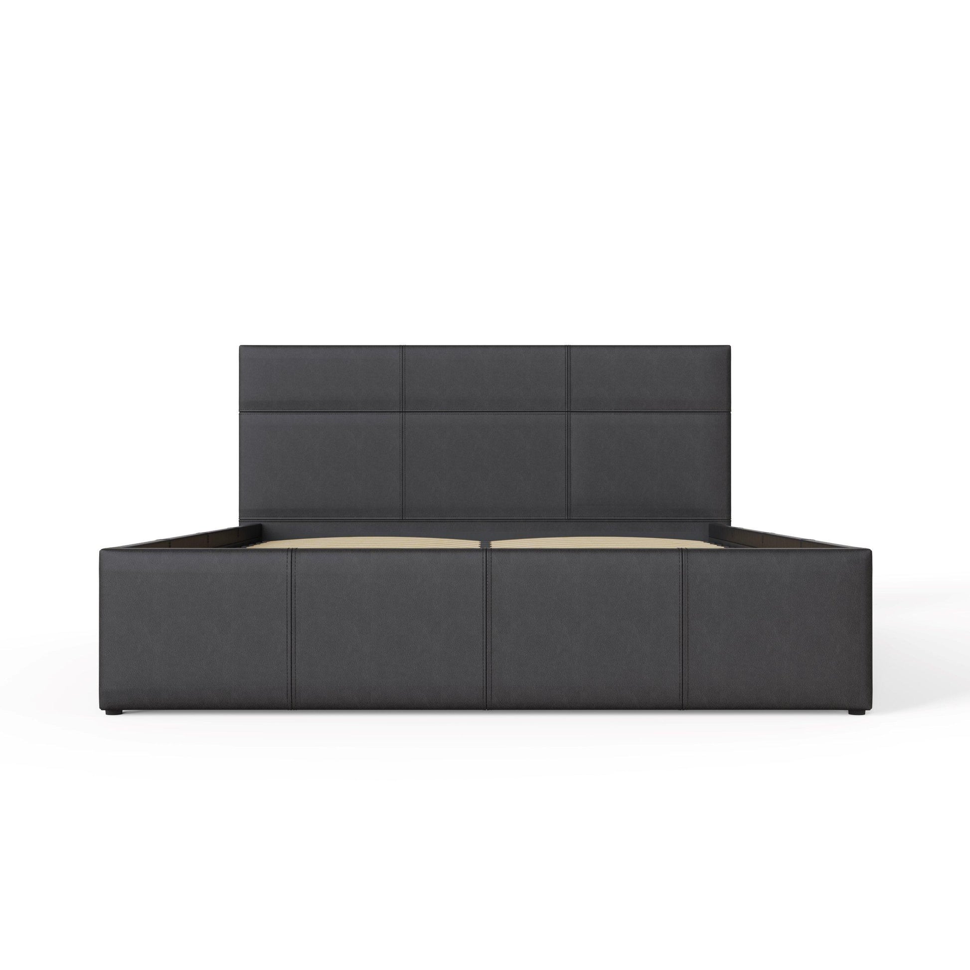 GFW End Lift Ottoman Bed Faux Leather