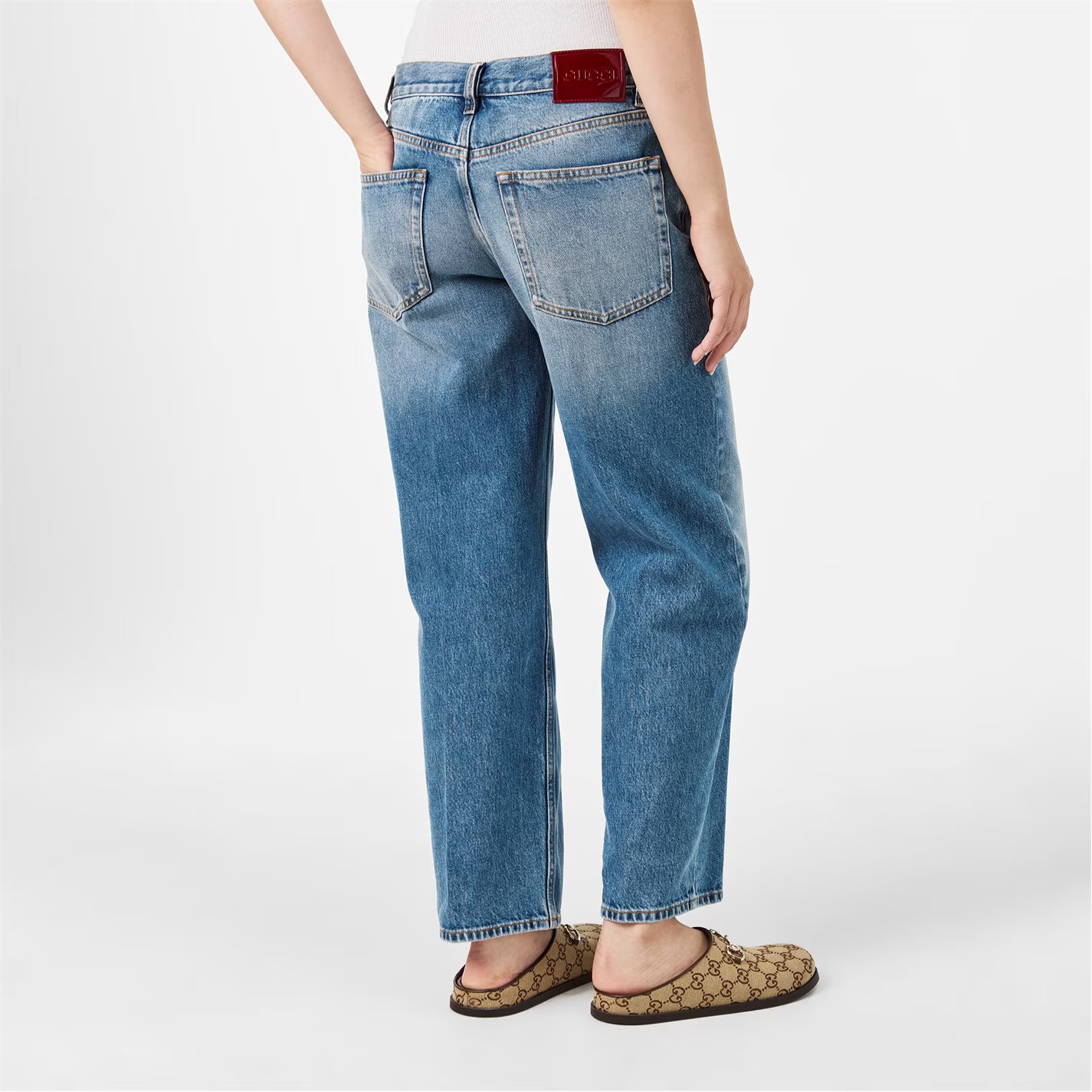 GUCCI Women's Stretch Slim Fit Jeans