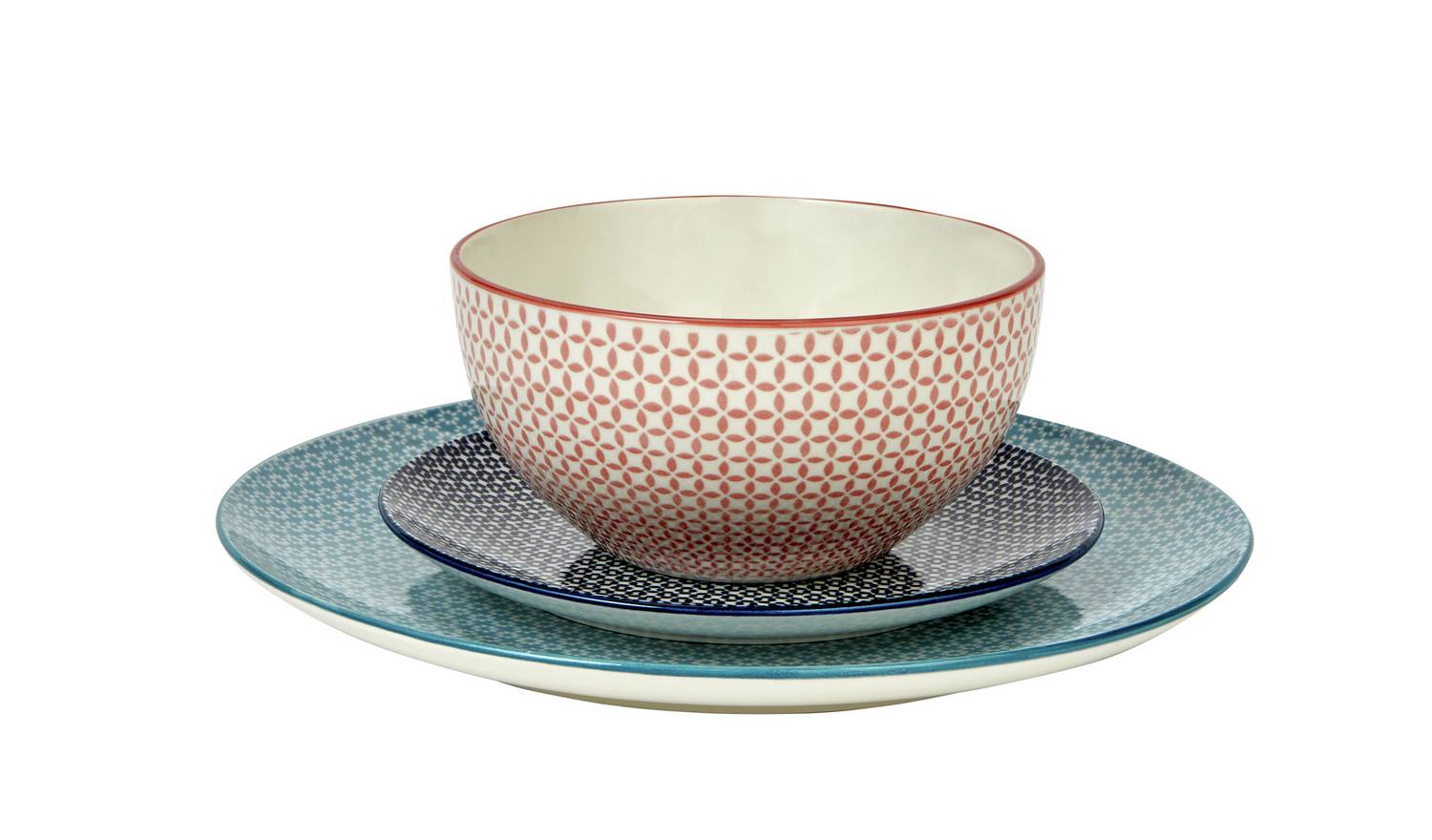 Argos Home Tilda Blossom 12 Piece Dinner Set