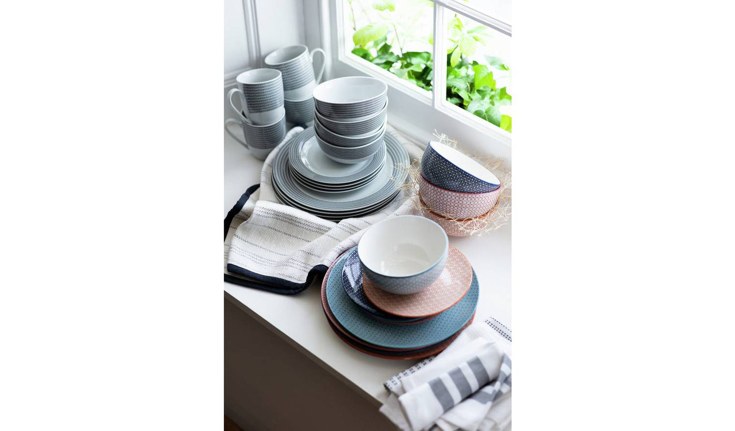 Argos Home Tilda Blossom 12 Piece Dinner Set