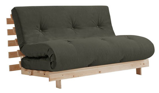 Kyoto Tosa 2 Seater Futon Sofa Bed - Grey