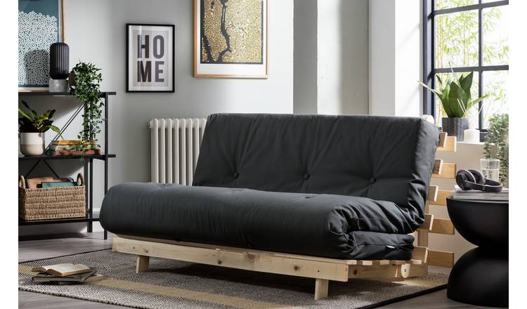 Kyoto Tosa 2 Seater Futon Sofa Bed - Grey