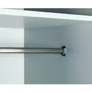 Habitat Holsted 180cm Sliding Wardrobe - White Gloss