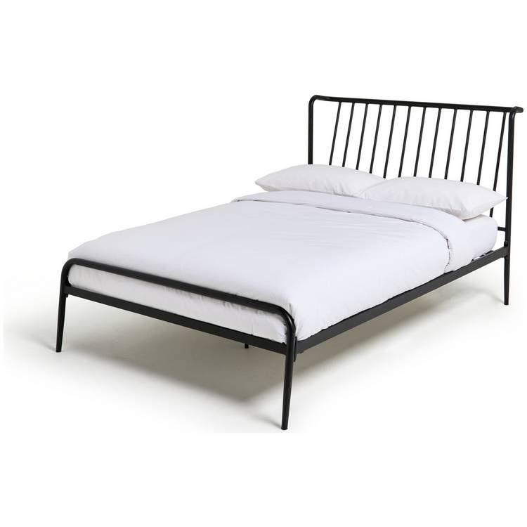 Habitat Kanso Double Metal Bed Frame - Black