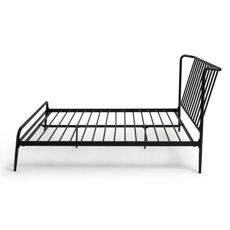 Habitat Kanso Double Metal Bed Frame - Black