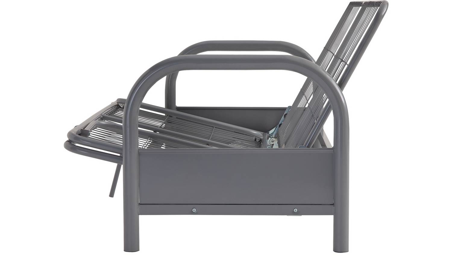 Argos Home Mexico 2 Seater Futon Sofa Bed - Grey