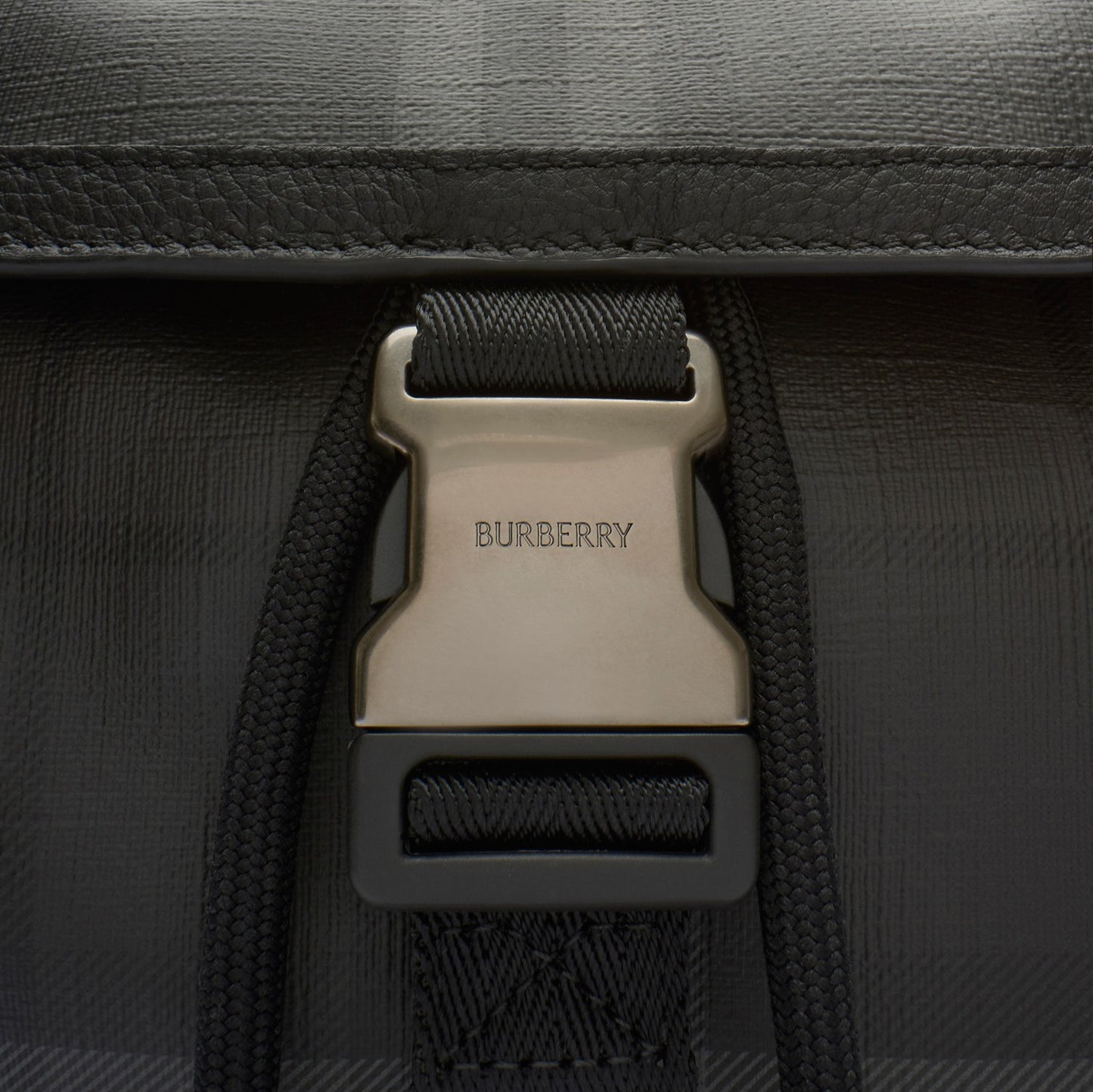 City Check Clip Backpack