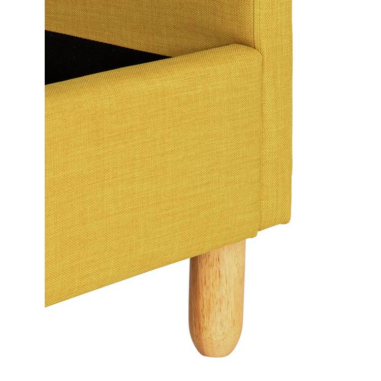 Habitat Elin Single Fabric Bed Frame - Mustard