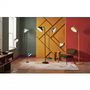 Habitat Benson Floor Lamp - Mustard