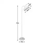 Habitat Benson Floor Lamp - Mustard