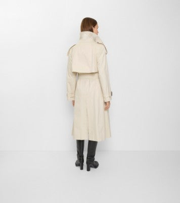 Long Gabardine Fitzrovia Trench Coat