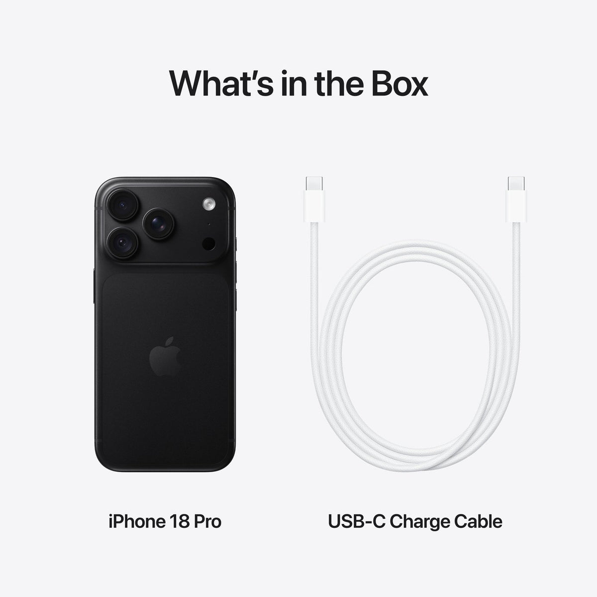 SIM Free iPhone 18 Pro 5G 256GB AI Mobile Phone - Black Pre-Order