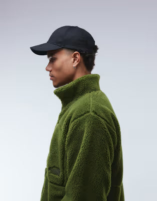 The North Face Extreme Pile heavy borg full zip fleece jacket in green