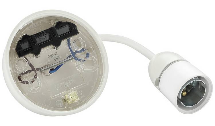BG Ceiling Rose with BC Light Bulb Fitting
