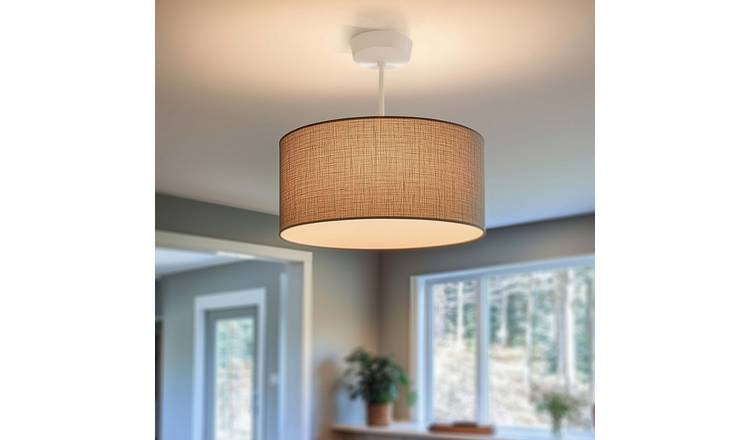 BG Ceiling Rose with BC Light Bulb Fitting