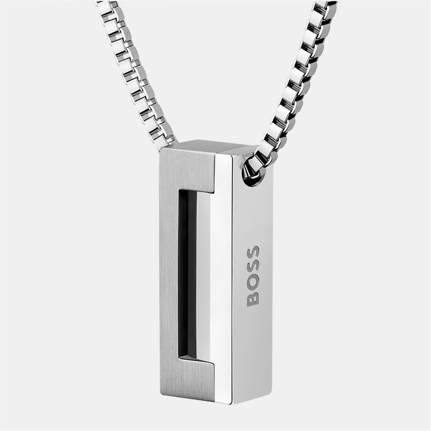 Gents BOSS Stainless Steel Candor Necklace