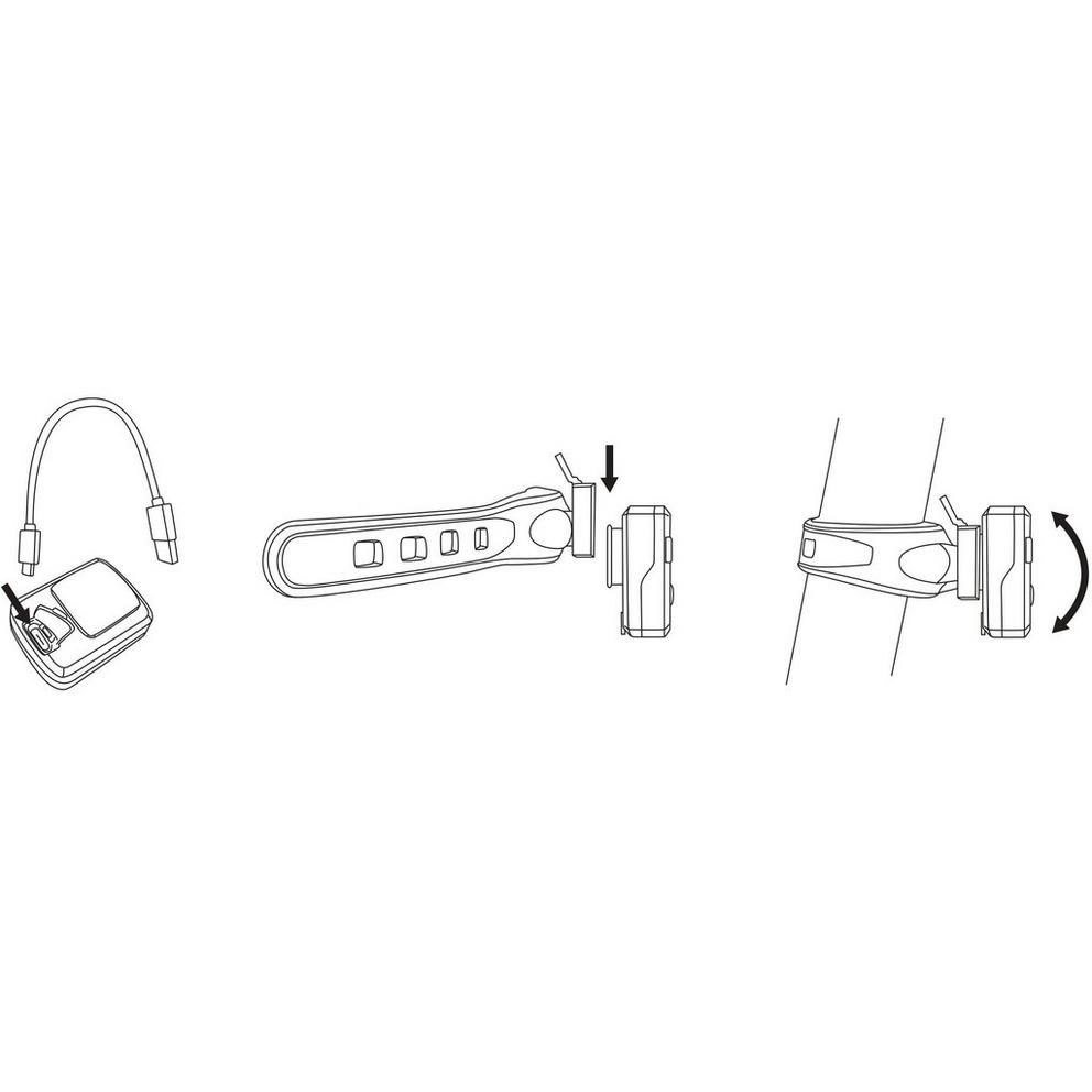 Rear Bike Light 65L