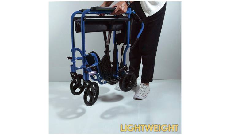 Aidapt Aluminium Compact Blue Transit Chair