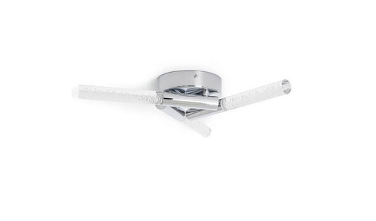 Argos Home Bubble 3 Light Flush to Ceiling Light - Chrome