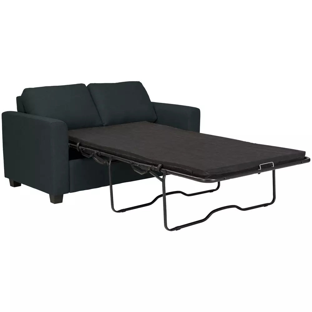 Habitat Apartment Fabric 2 Seater Sofa Bed - Charcoal