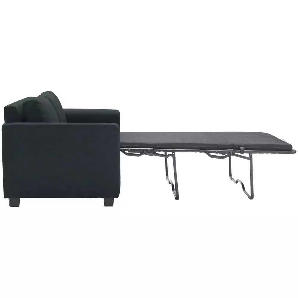 Habitat Apartment Fabric 2 Seater Sofa Bed - Charcoal