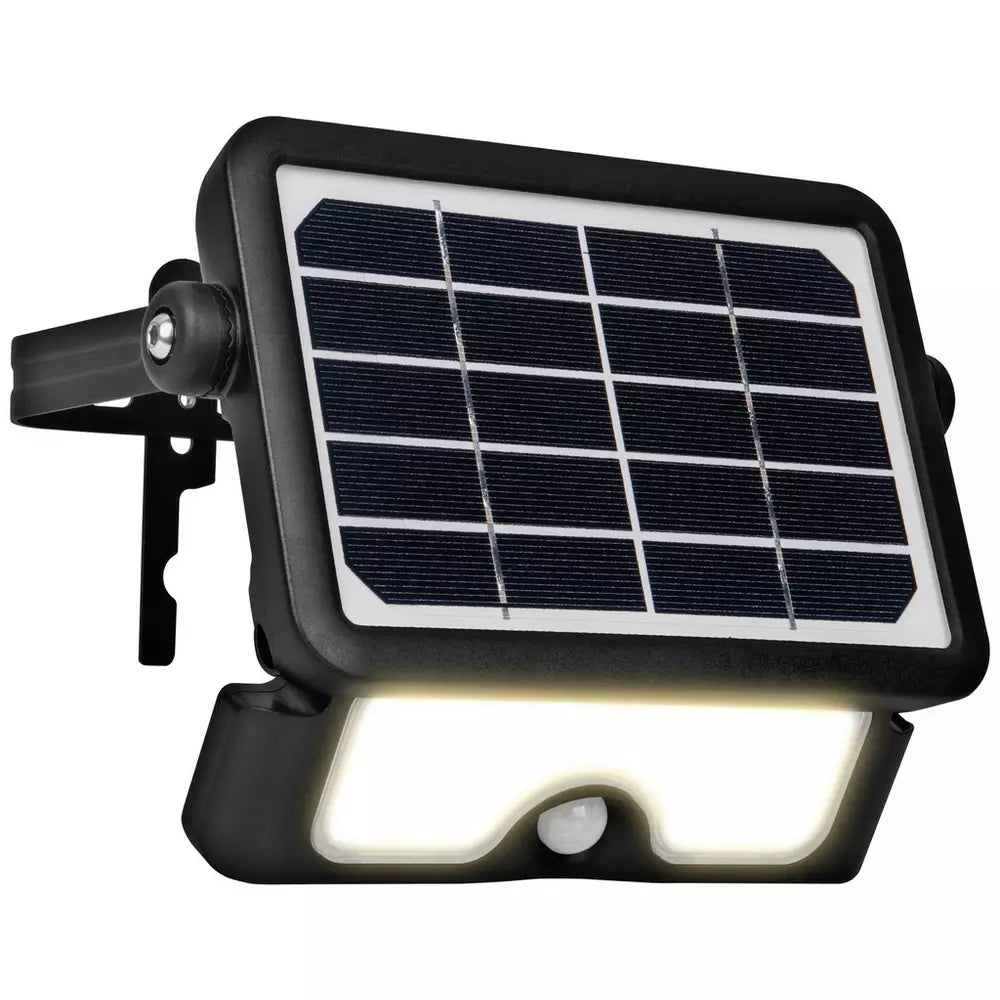 Luceco 5W Solar PIR Outdoor Floodlight