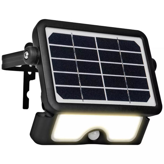 Luceco 5W Solar PIR Outdoor Floodlight