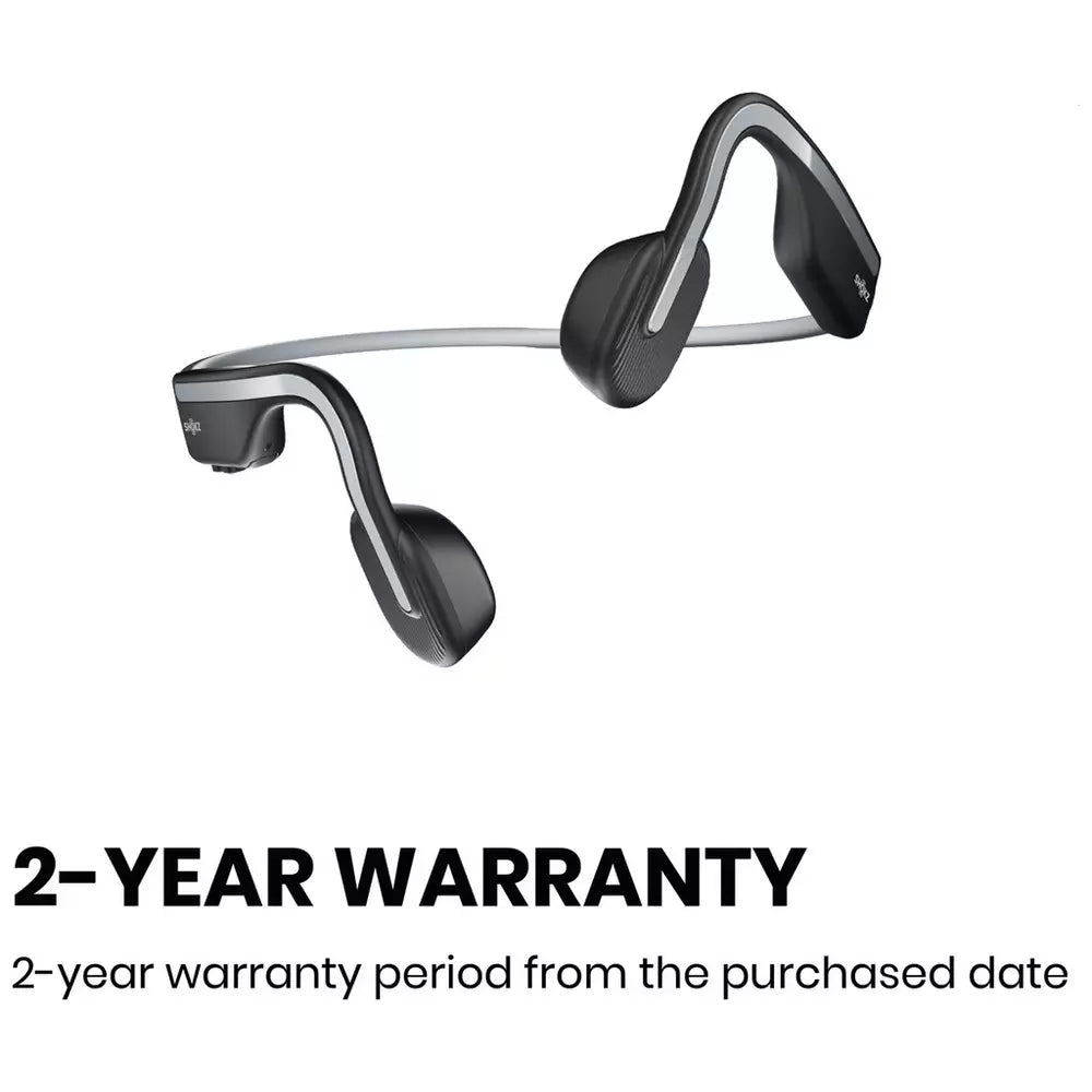 Shokz OpenMove Wireless Bluetooth Headphones - Grey